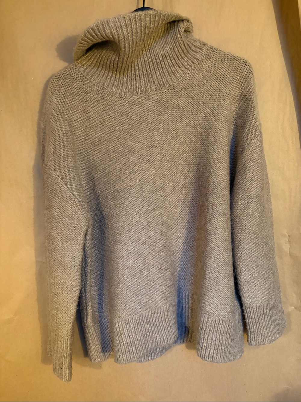 Banana Republic Women's Taupe Cowl Sweater - Soft Knit